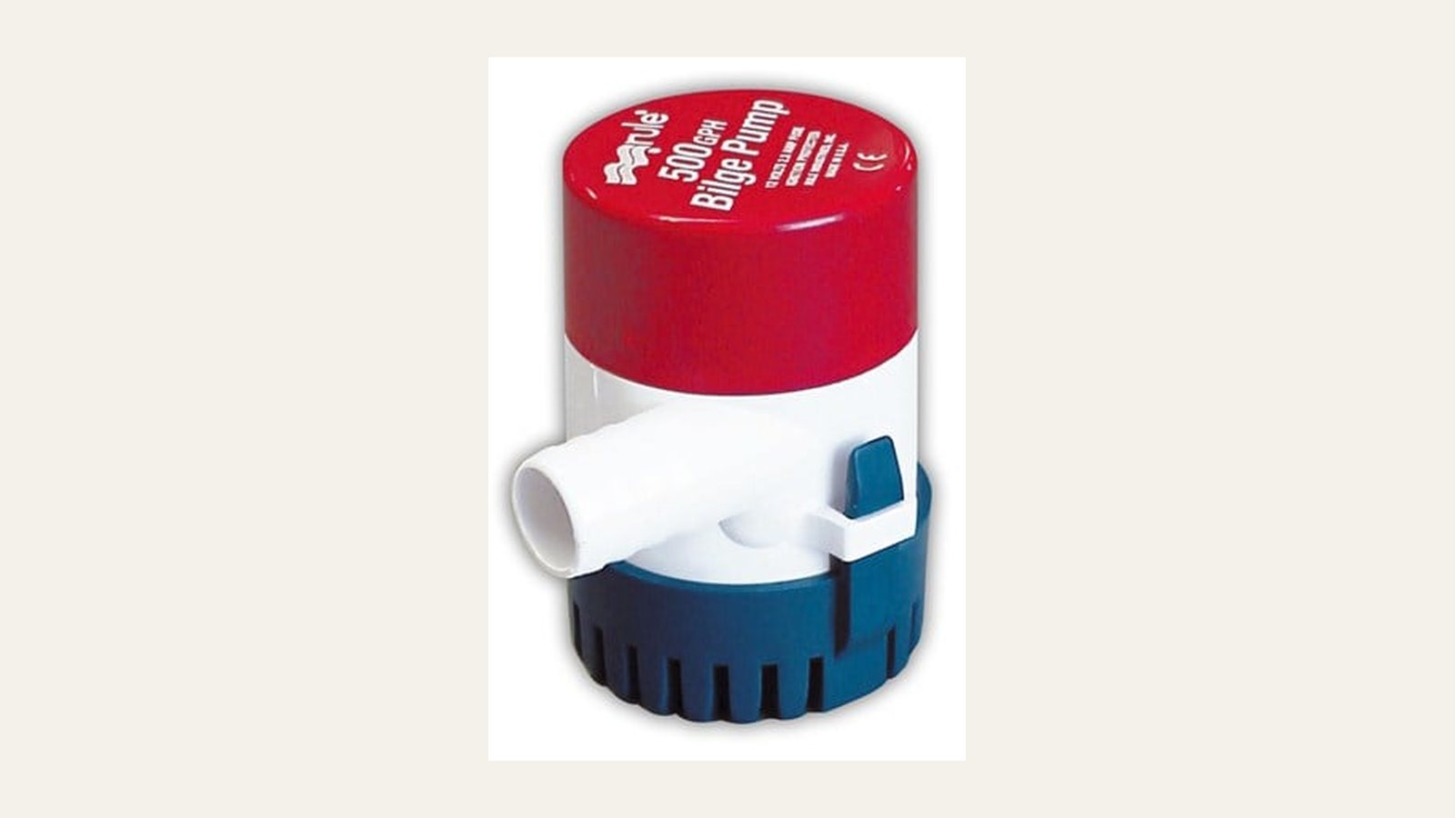 Rule 25DA non-automatic bilge pump