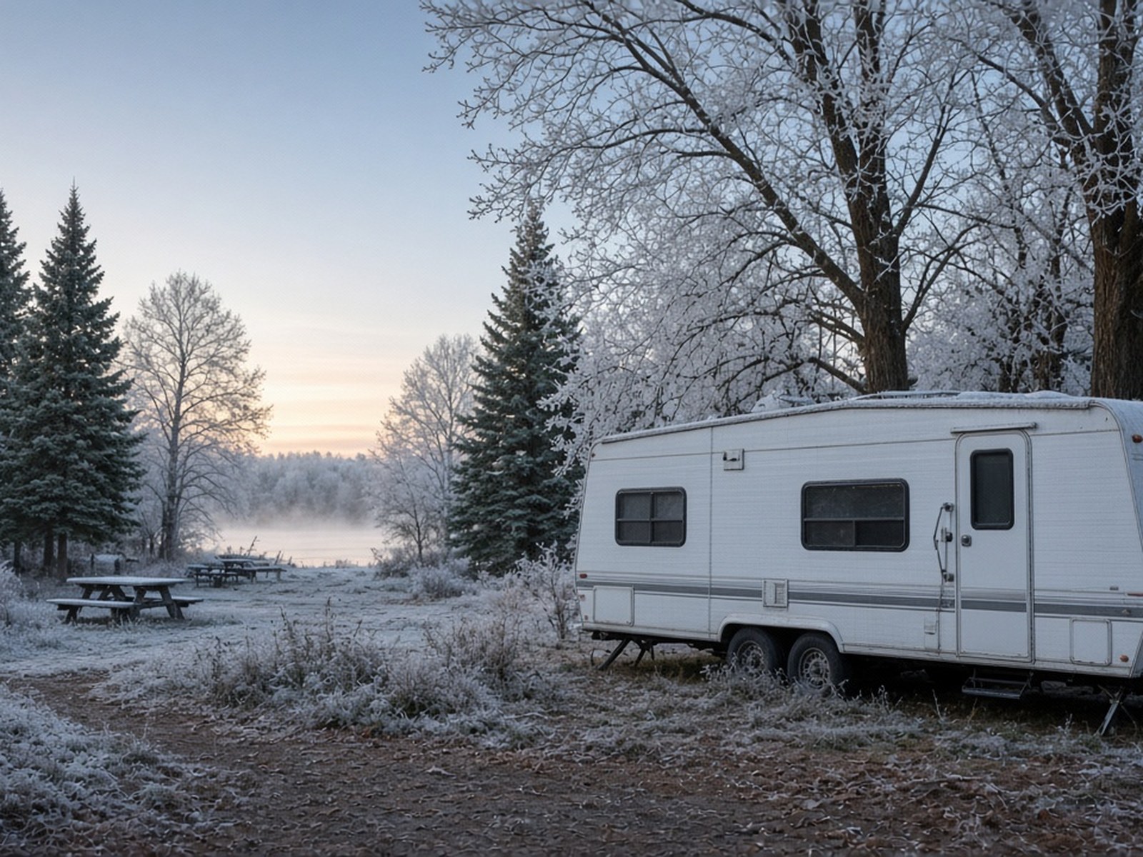 A winter rig is heat you understand and ice for the meat — not a hotel that hunts for you.