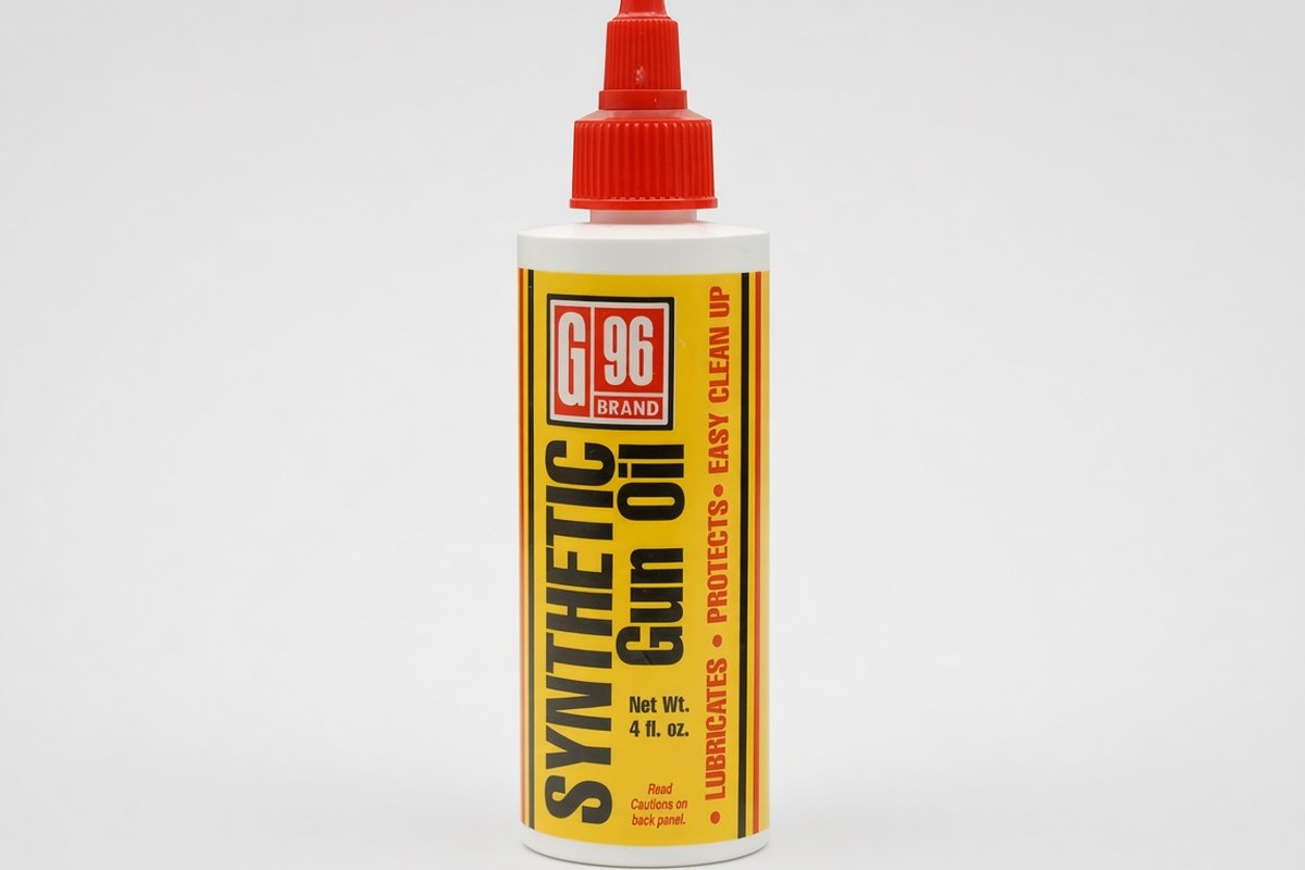 G96 Synthetic gun oil, 4 fl oz bottle, model 4754, no firearm.