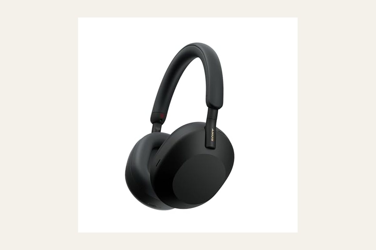 Sony WH-1000XM5 over-ear headphones, black, model XM5BK