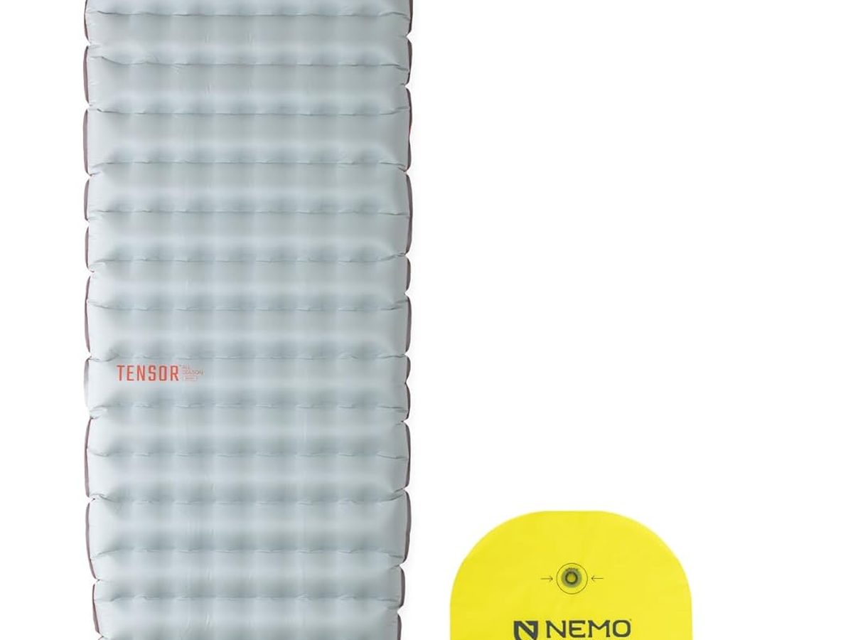 NEMO Tensor All-Season in Blade and spicy orange. Quieter baffles, a 5.4, a Vortex pump sack. This is not a leftover 2021 Tensor.