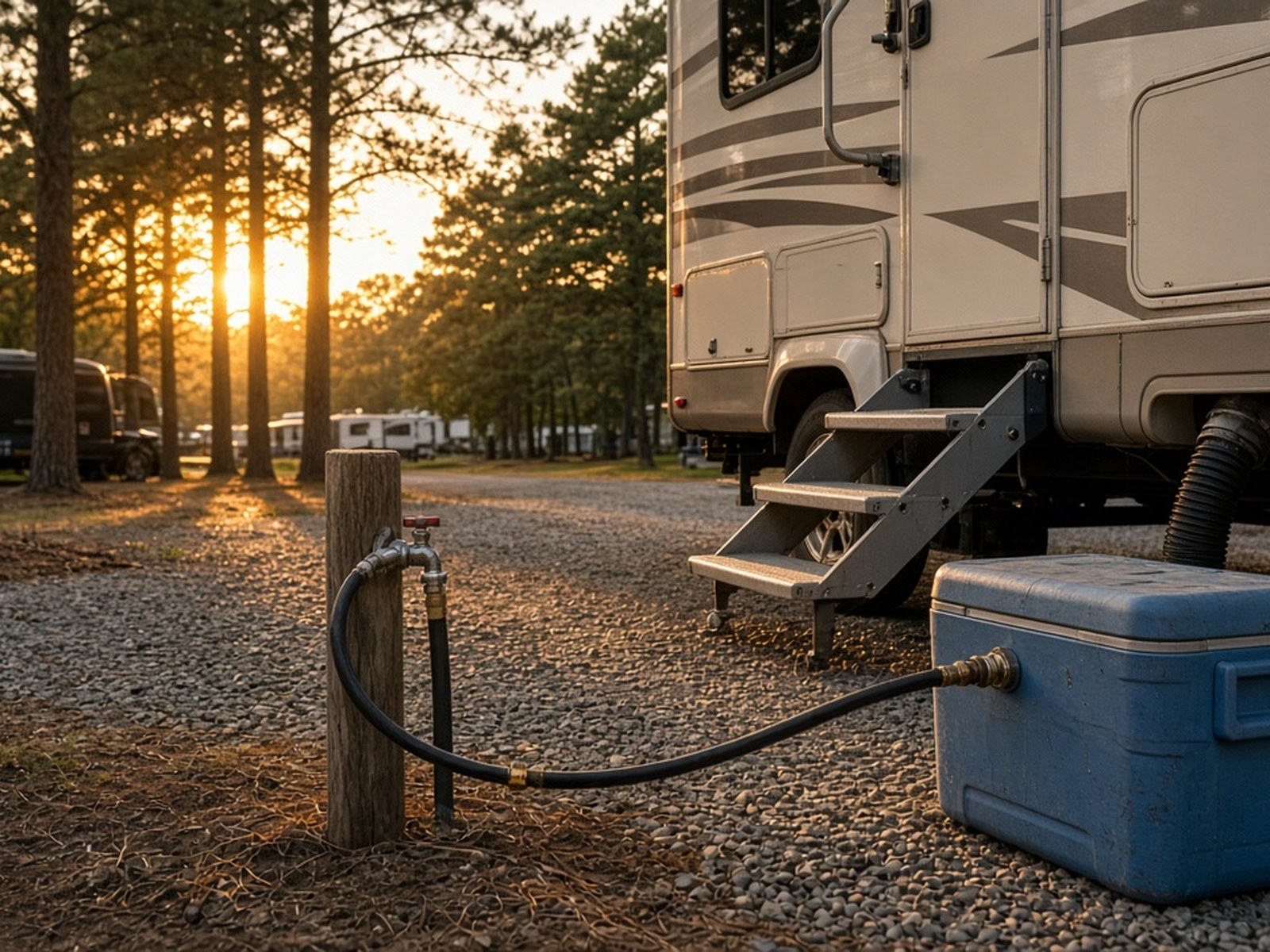 The accessories that earn their weight: water, waste, and ice that lasts.