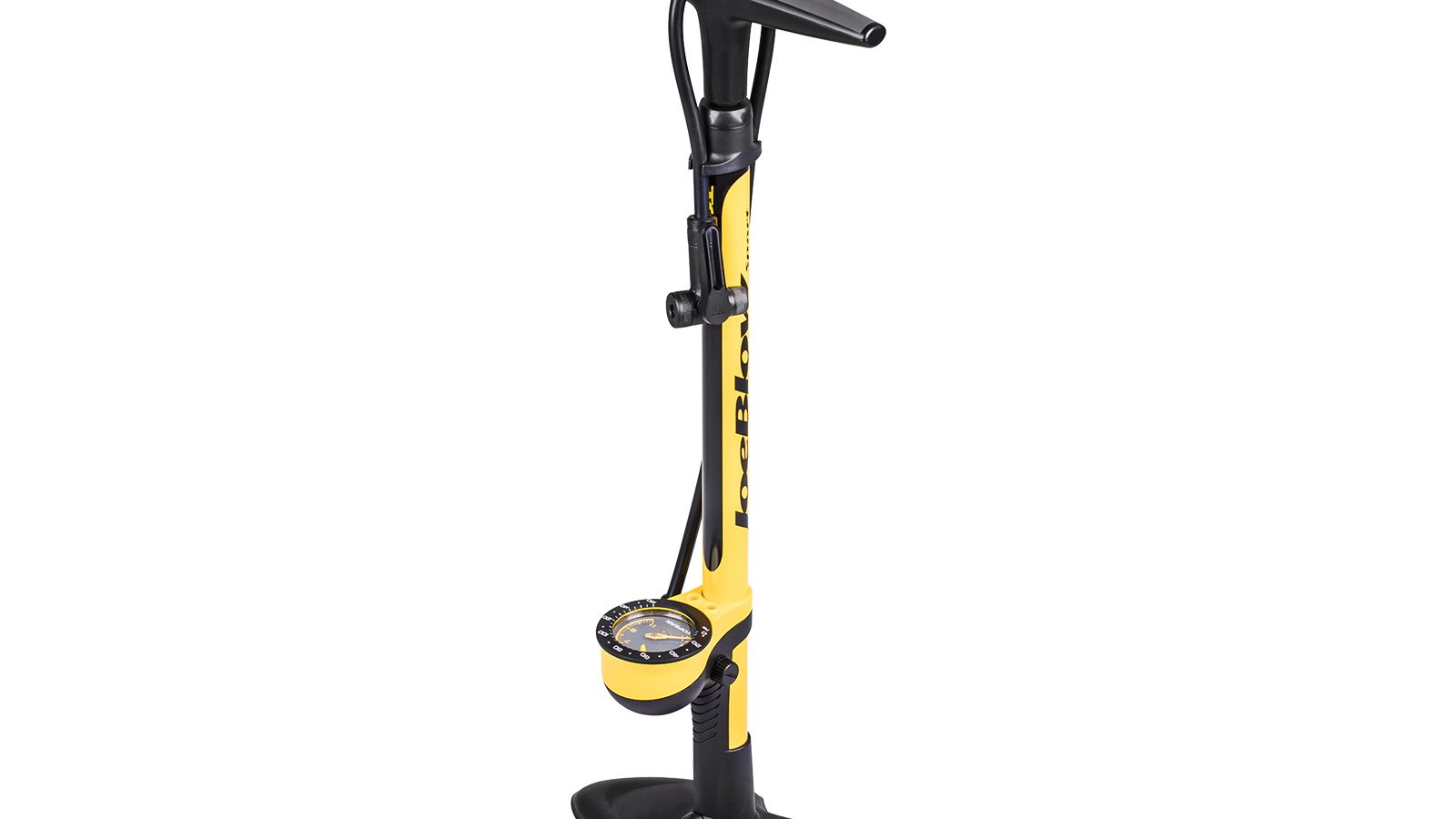 Topeak JoeBlow Sport III floor pump with a 3-inch gauge