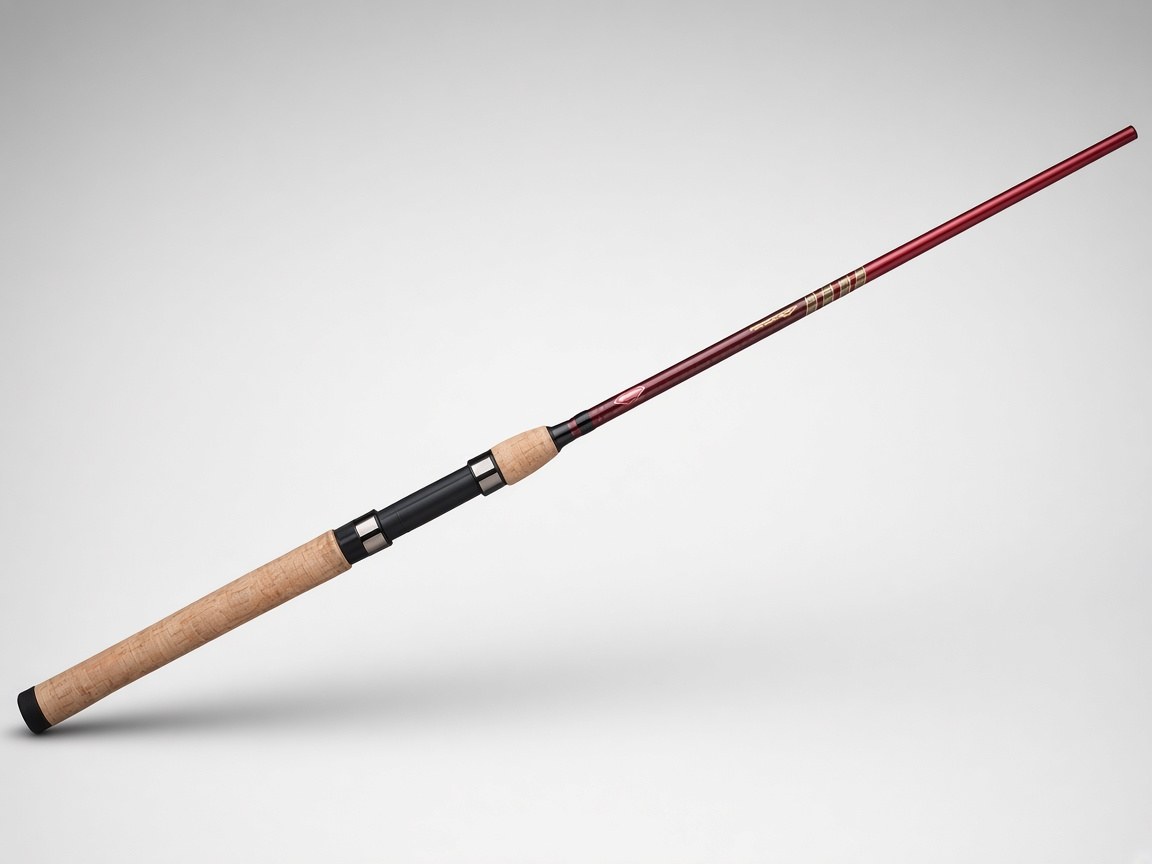 Berkley Cherrywood HD spinning rod, model CWD2-662MS, with a cork handle.