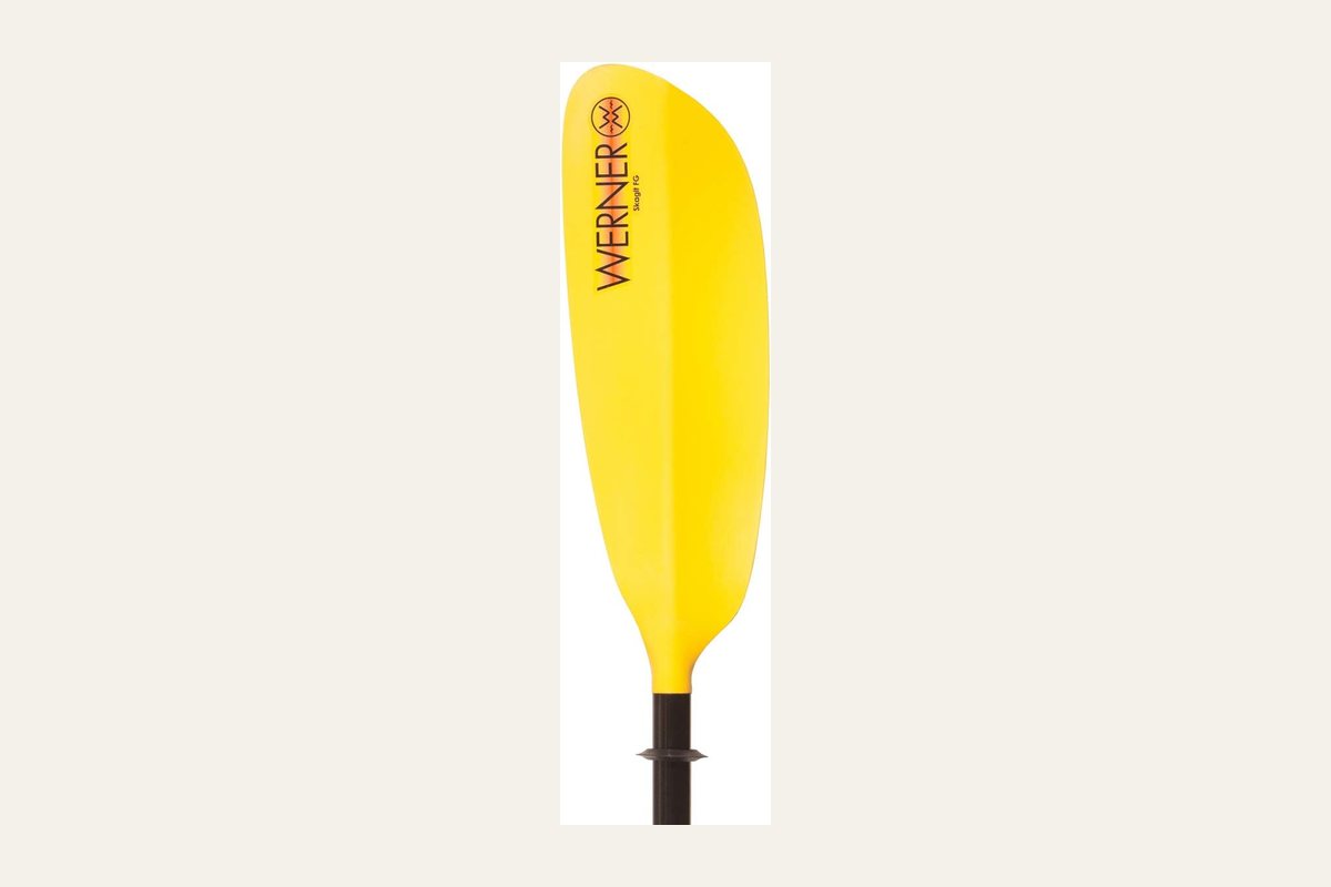 Werner Skagit FG IM kayak paddle, 230 cm, yellow, part SG 2 F11 230