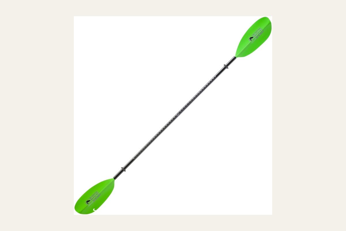 Bending Branches Angler Classic snap-button paddle, electric green, 250 cm.