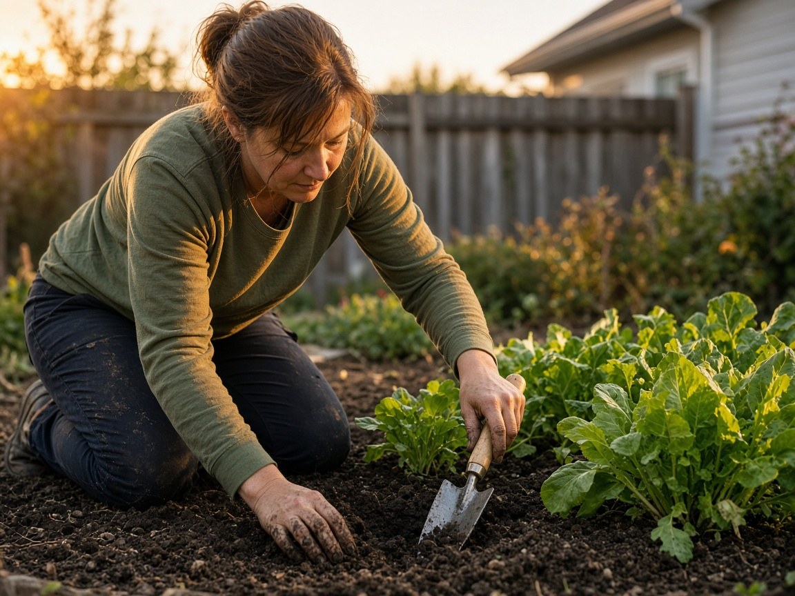 A trowel in real dirt and a loop you will finish. The summit can wait.