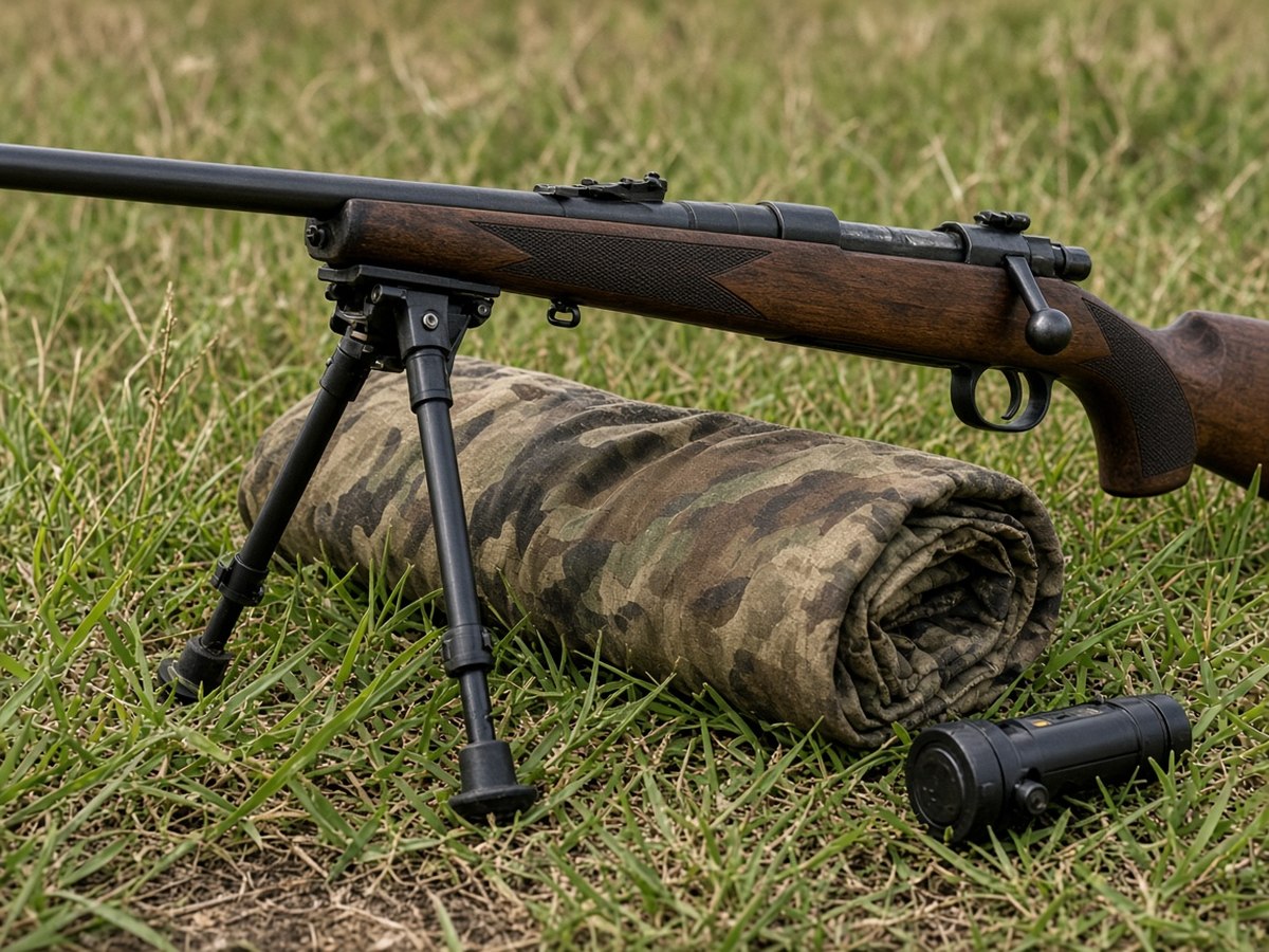 A bipod and a rolled jacket beat a wobbly bench. Stability, not furniture, is what actually zeros a rifle.